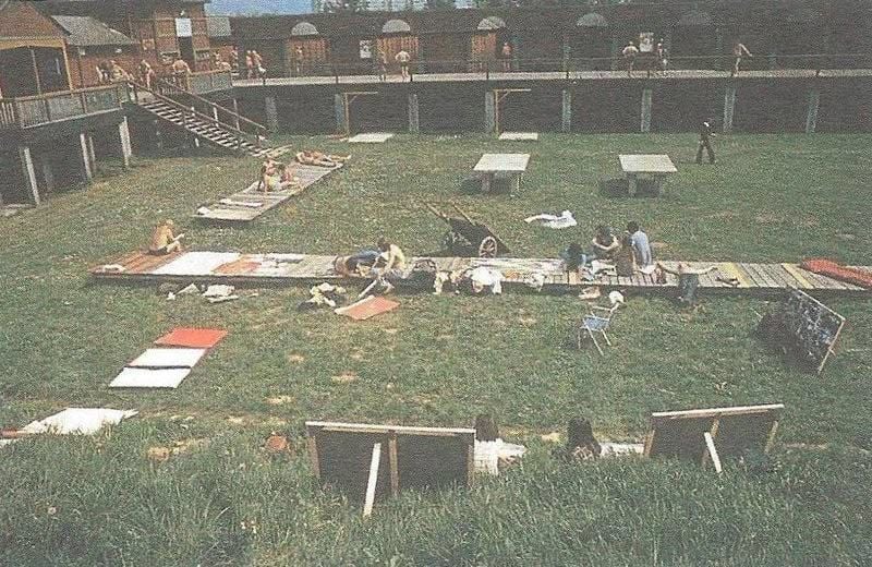 Gradsko kupalište na savi 1975. godine